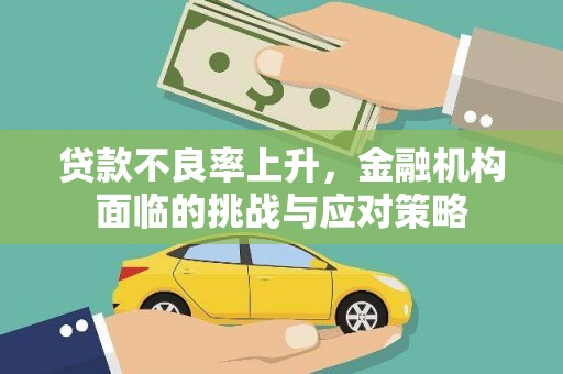 海原贷款不良率上升，金融机构面临的挑战与应对策略