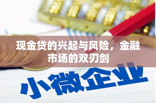 新店现金贷的兴起与风险，金融市场的双刃剑