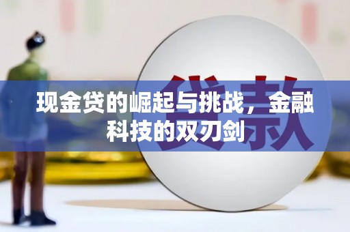 莎车现金贷的崛起与挑战，金融科技的双刃剑