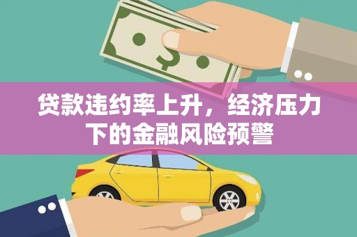 莎车贷款违约率上升，经济压力下的金融风险预警