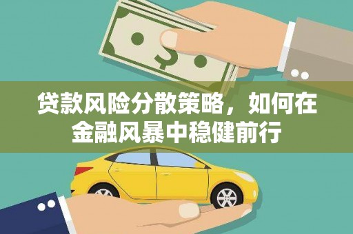 谢通门贷款风险分散策略，如何在金融风暴中稳健前行