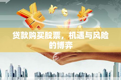 贞丰贷款购买股票，机遇与风险的博弈