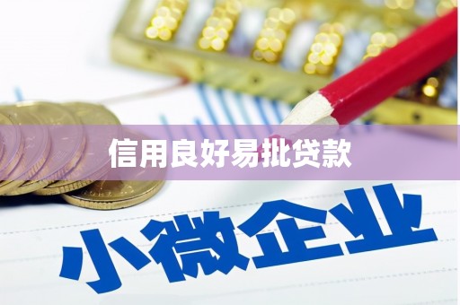 中卫信用良好易批贷款