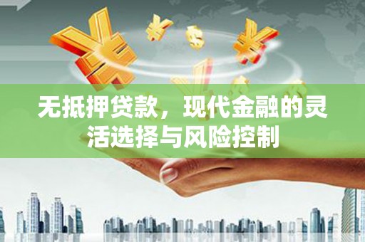 乐清无抵押贷款，现代金融的灵活选择与风险控制