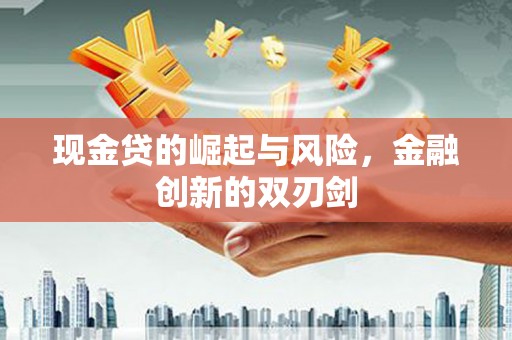 志丹现金贷的崛起与风险，金融创新的双刃剑