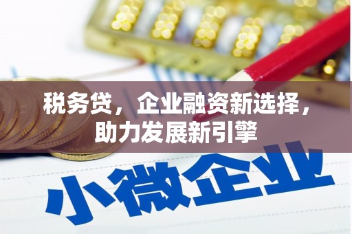 林园税务贷，企业融资新选择，助力发展新引擎