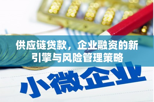 四川供应链贷款，企业融资的新引擎与风险管理策略
