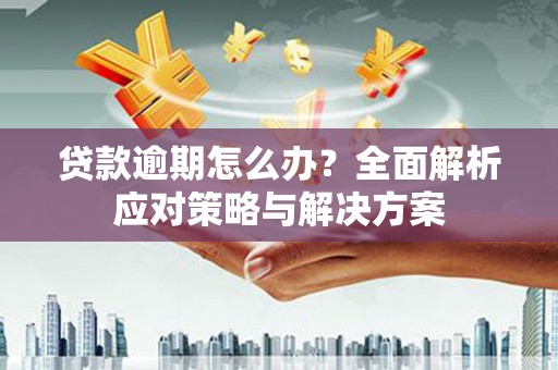 柳南贷款逾期怎么办？全面解析应对策略与解决方案