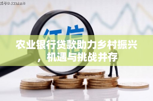 印台农业银行贷款助力乡村振兴，机遇与挑战并存