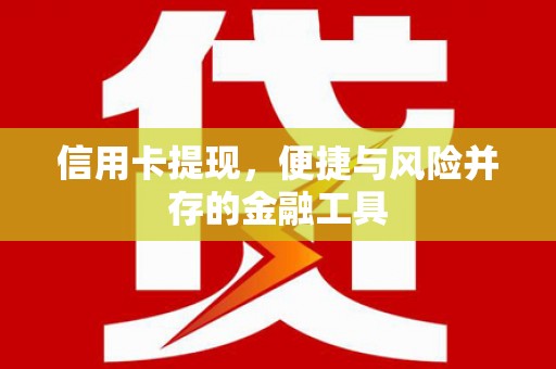 莎车信用卡提现，便捷与风险并存的金融工具